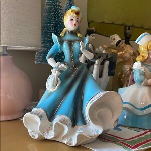 Vintage Victorian Woman Figurine